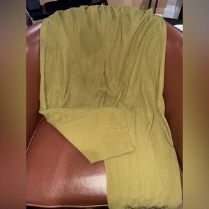 Miss Look Olive Casual Dress Pants